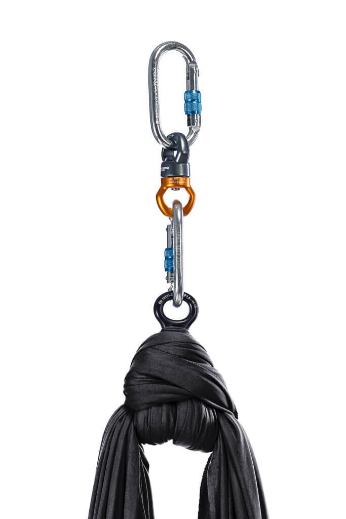 Szarfa akrobatyczna Aerial Silks Taniec w Powietrzu Just z krętlikiem 4/4