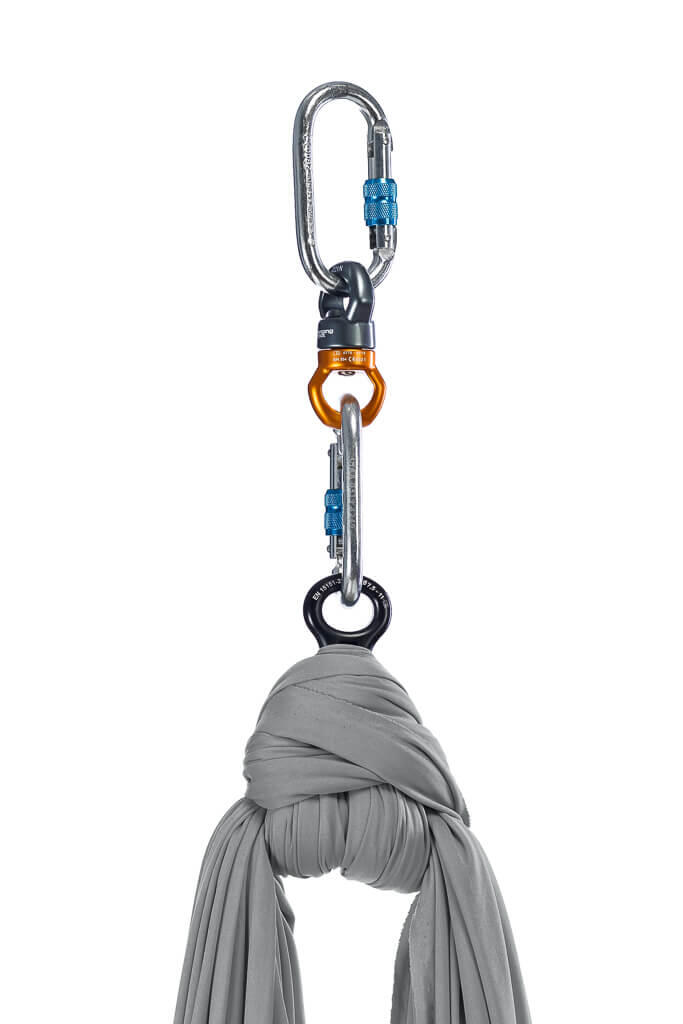 Szarfa akrobatyczna Aerial Silks Taniec w Powietrzu Just z krętlikiem 4/4