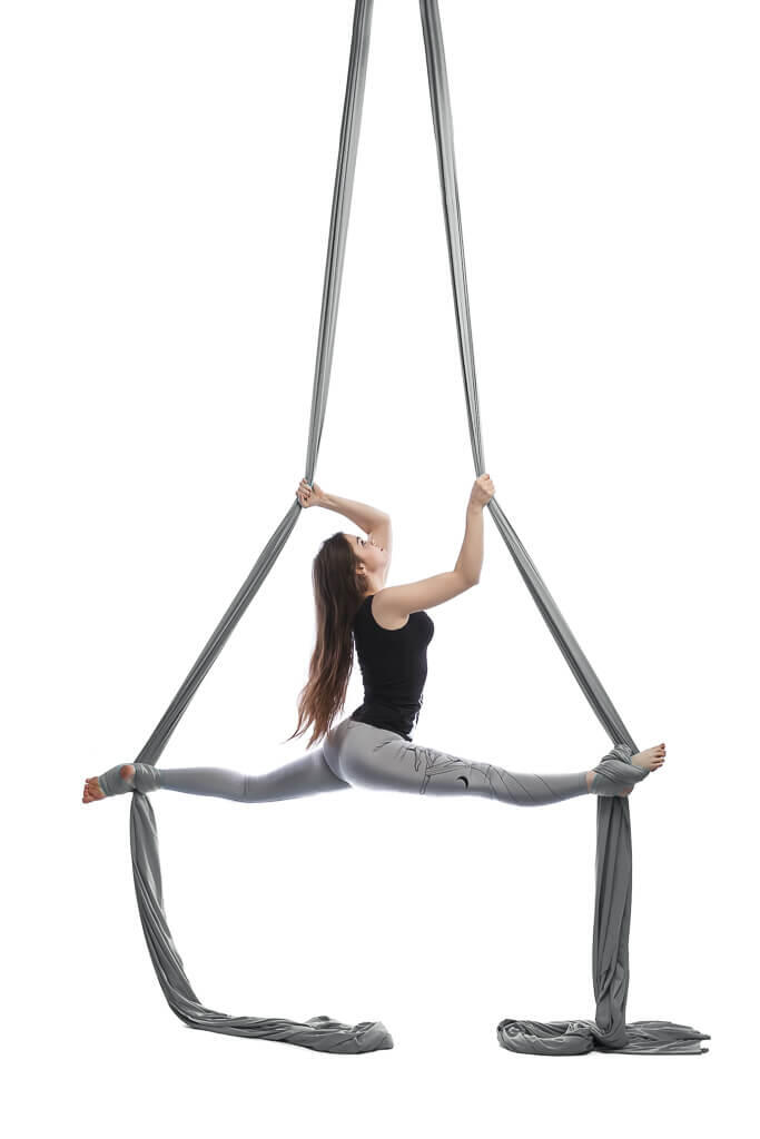 Szarfa akrobatyczna Aerial Silks Taniec w Powietrzu Just z krętlikiem 2/4