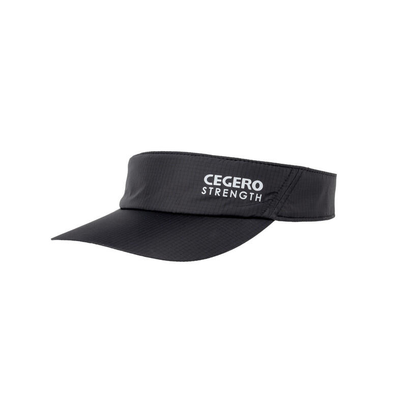 UNISEX UV SUN VISOR - BLACK