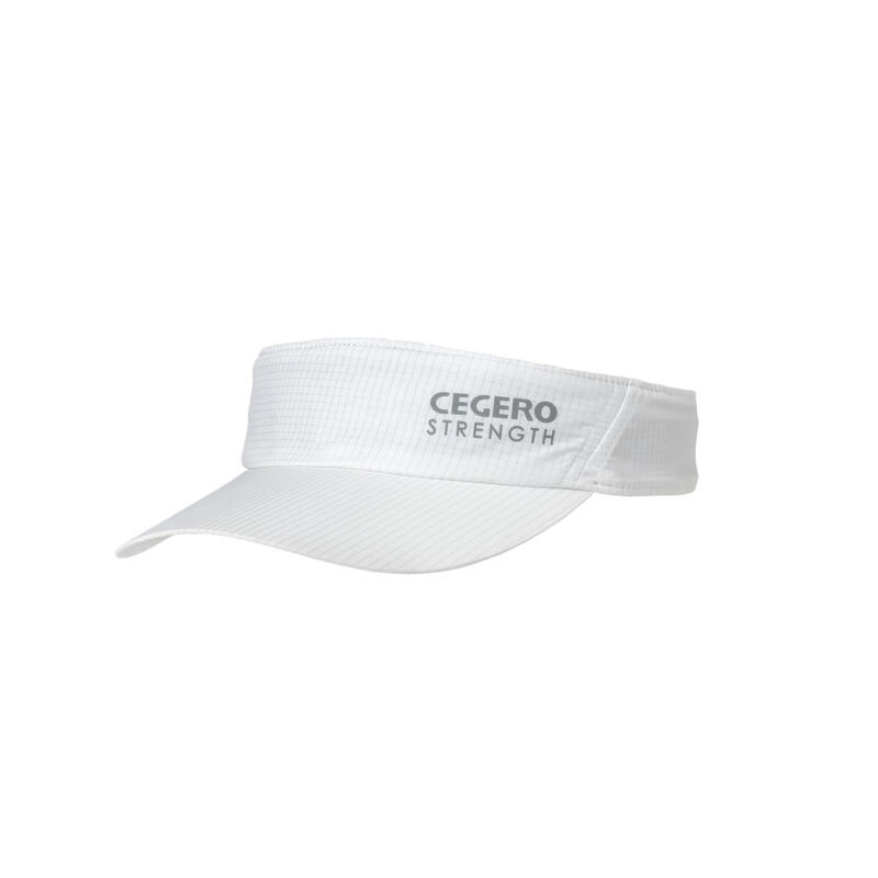 UNISEX UV SUN VISOR- WHITE