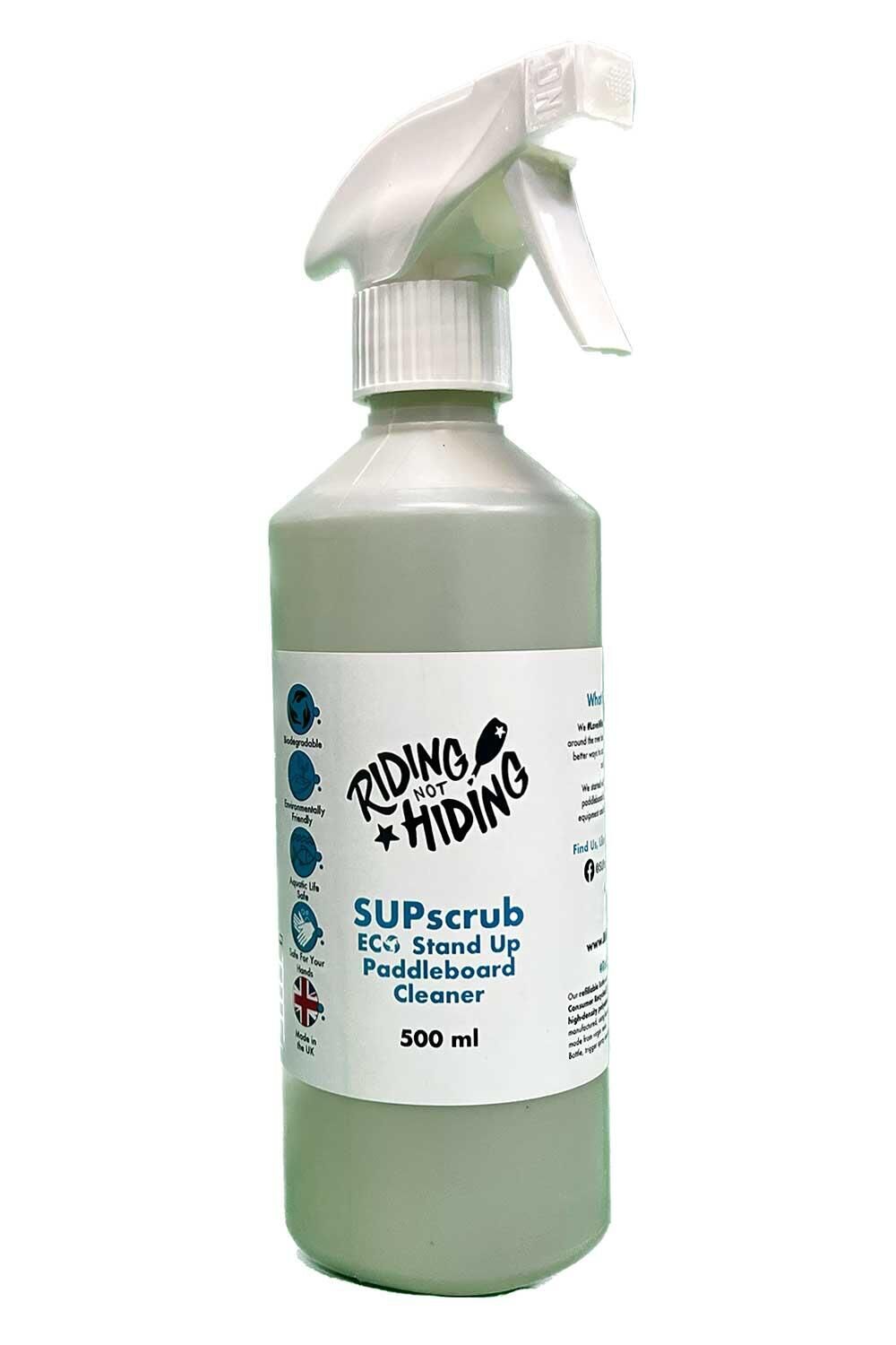 RIDING NOT HIDING SUP SCRUB - THE ECO PADDLEBOARD CLEANER