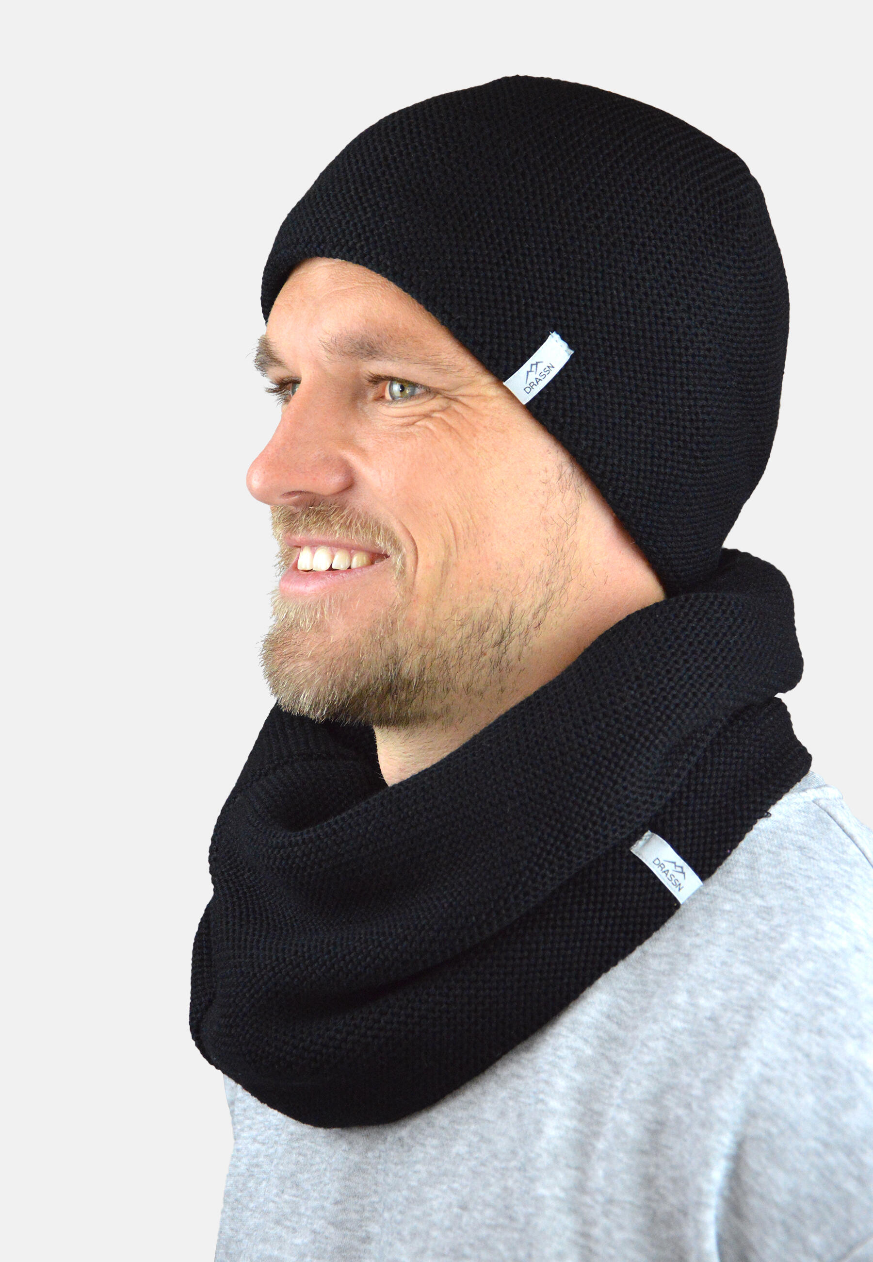 Mütze "Parkstein" |Recycelt| Schwarz Erwachsene DRASSN 5/5