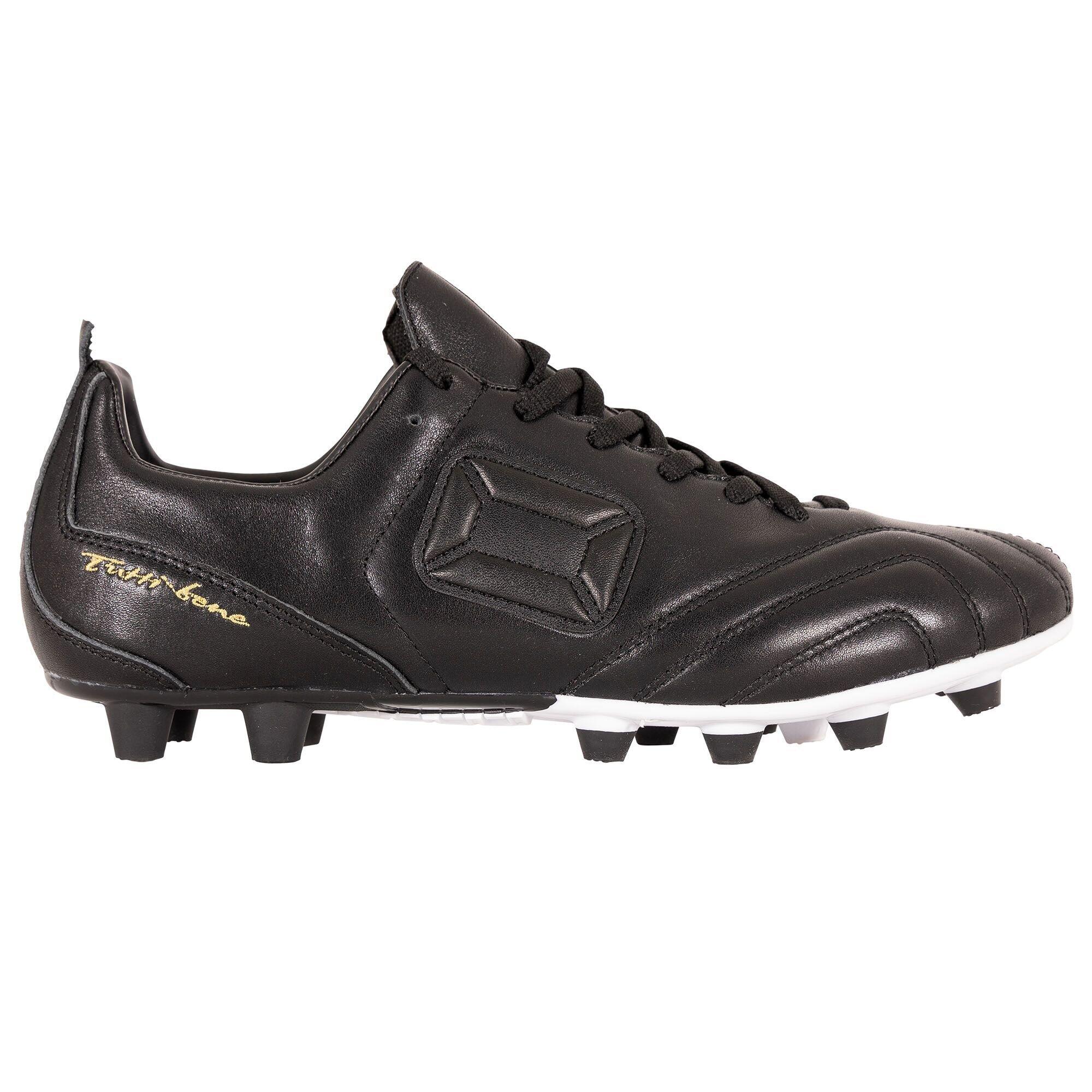 Scarpe calcio in terra ultraresistente Stanno Nibbio Nero 1/5