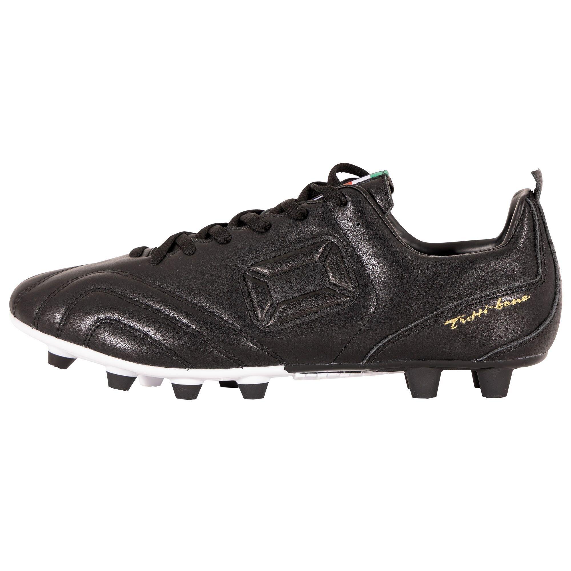 Scarpe calcio in terra ultraresistente Stanno Nibbio Nero 2/5