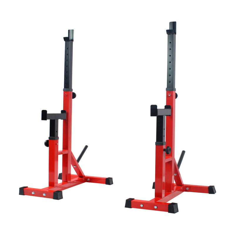 Soporte Rack Ajustable Power Levantamiento de Pesas Multifuncional Fitness