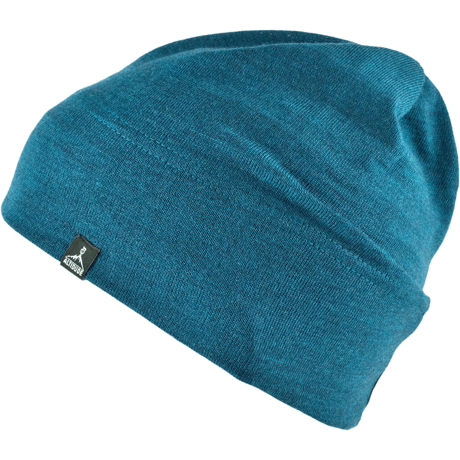 Winter muts Motion fijn gebreide unisex beanie 100% merino wol