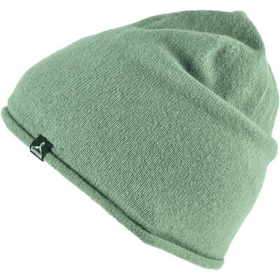 Winter muts edge fijn gebreide unisex beanie lam & merino wol