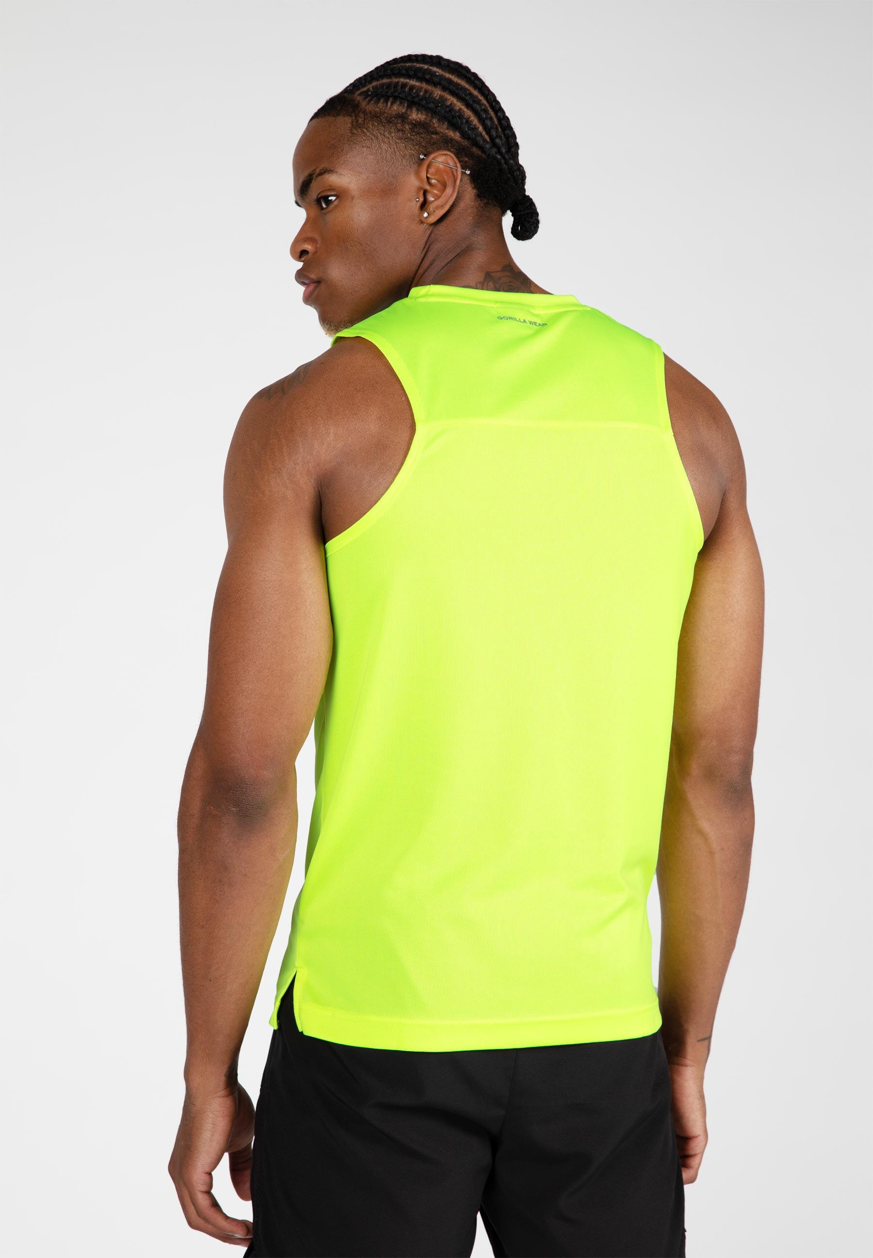 Camiseta de tirantes Washington - Amarillo neón 2/5