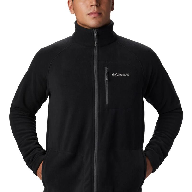 Pull Polaire Columbia Noir Homme Taille M - Léger Avec Zip - Idéal Randonnée