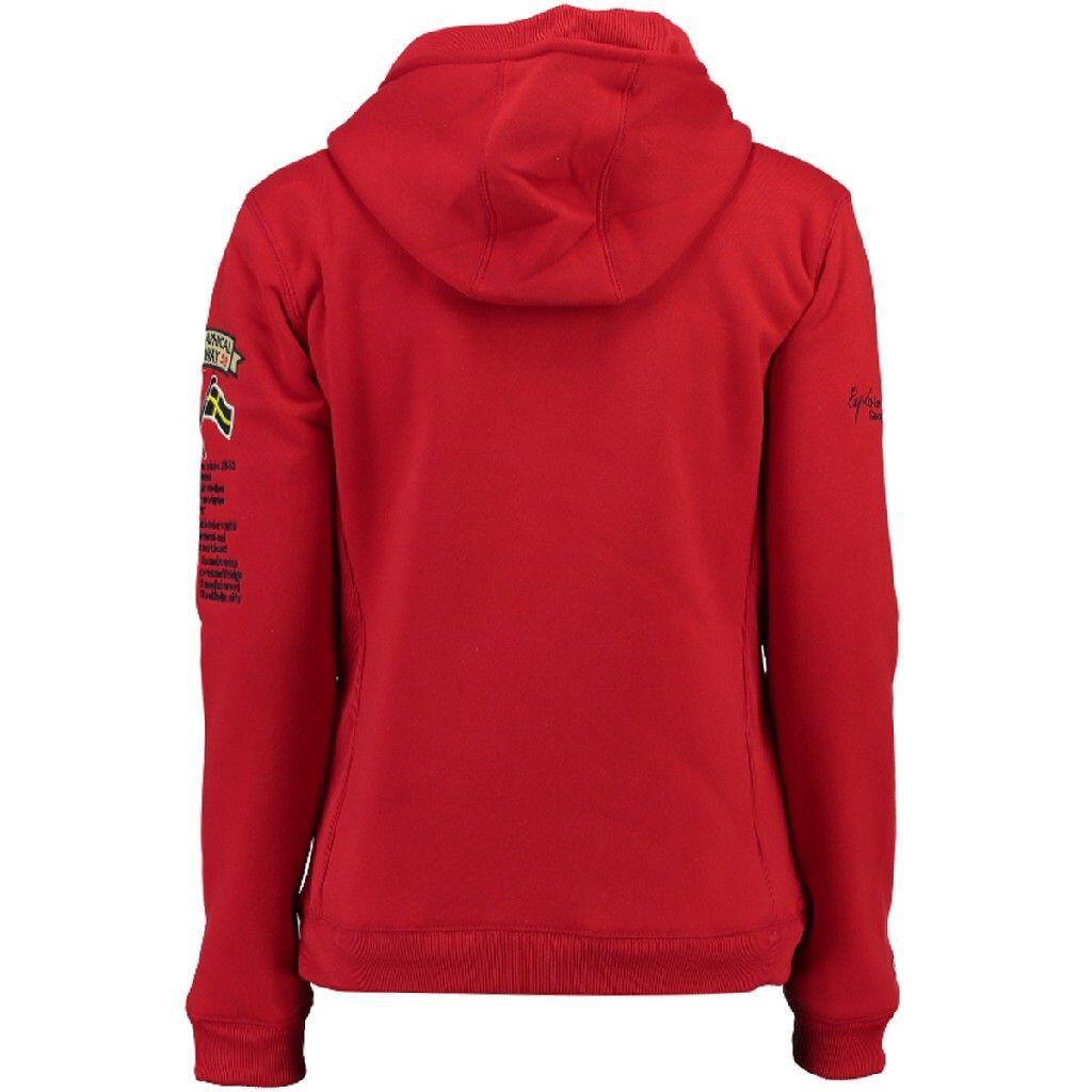 Sudadera de hombre Geographical Norway Gymclass rojo 2/3