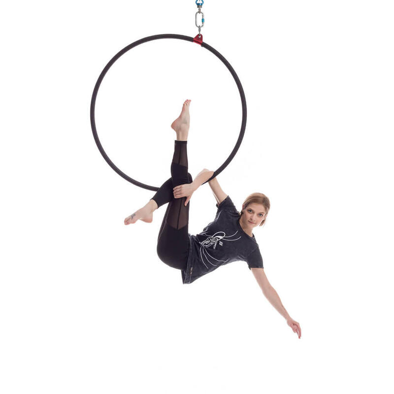 Koło cyrkowe Aerial Hoop Taniec w powietrzu z 1 uchwytem