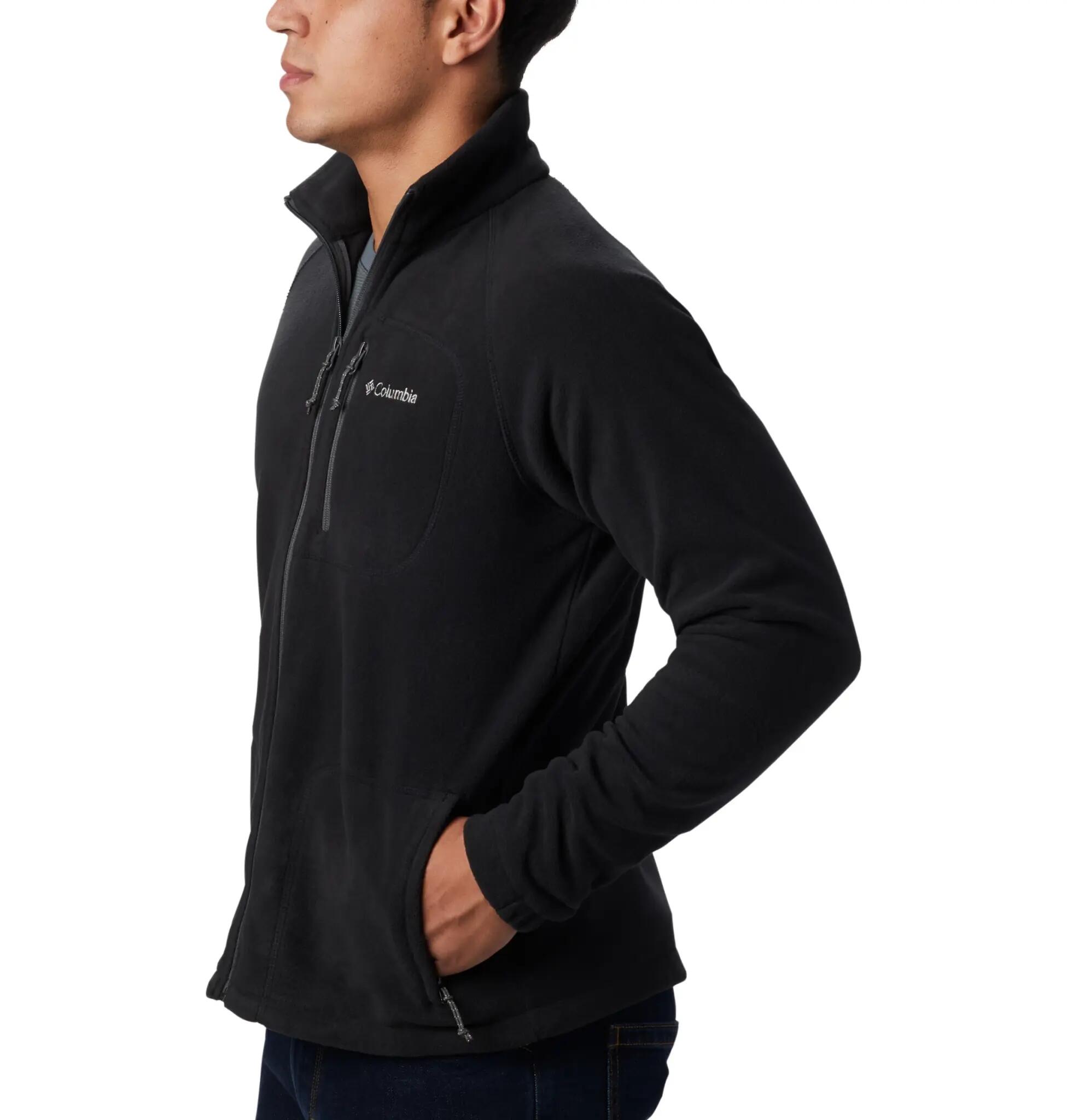 Chaqueta polar Montaña Hombre - COLUMBIA Fast Trek™ II Full Zip Fleece - Black 6/7