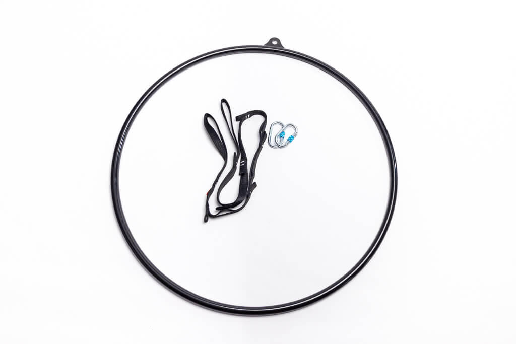 Zestaw koło cyrkowe Aerial Hoop Taniec w powietrzu pas oczkowy 6/7
