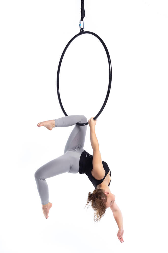 Zestaw koło cyrkowe Aerial Hoop Taniec w powietrzu pas oczkowy 5/7