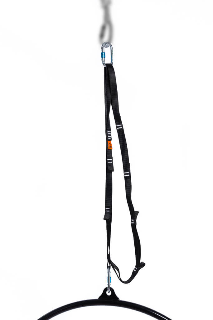 Zestaw koło cyrkowe Aerial Hoop Taniec w powietrzu pas oczkowy 4/7