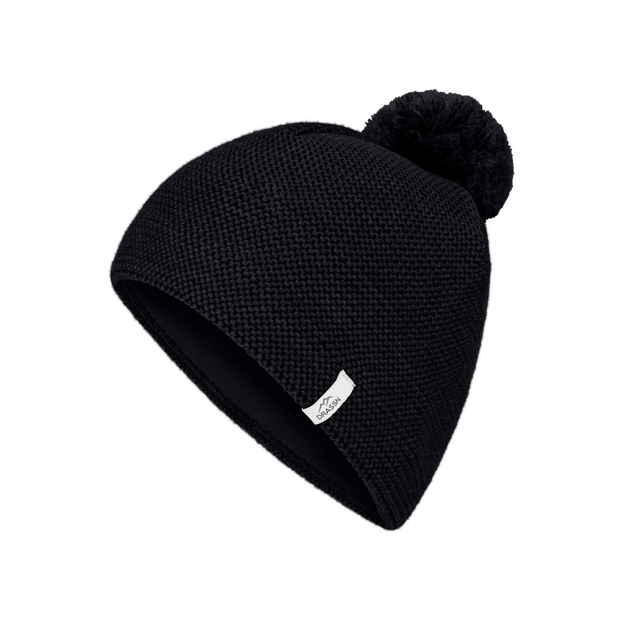 DRASSN Recyklovaná čepice Parkstein s bambulí DRASSN
