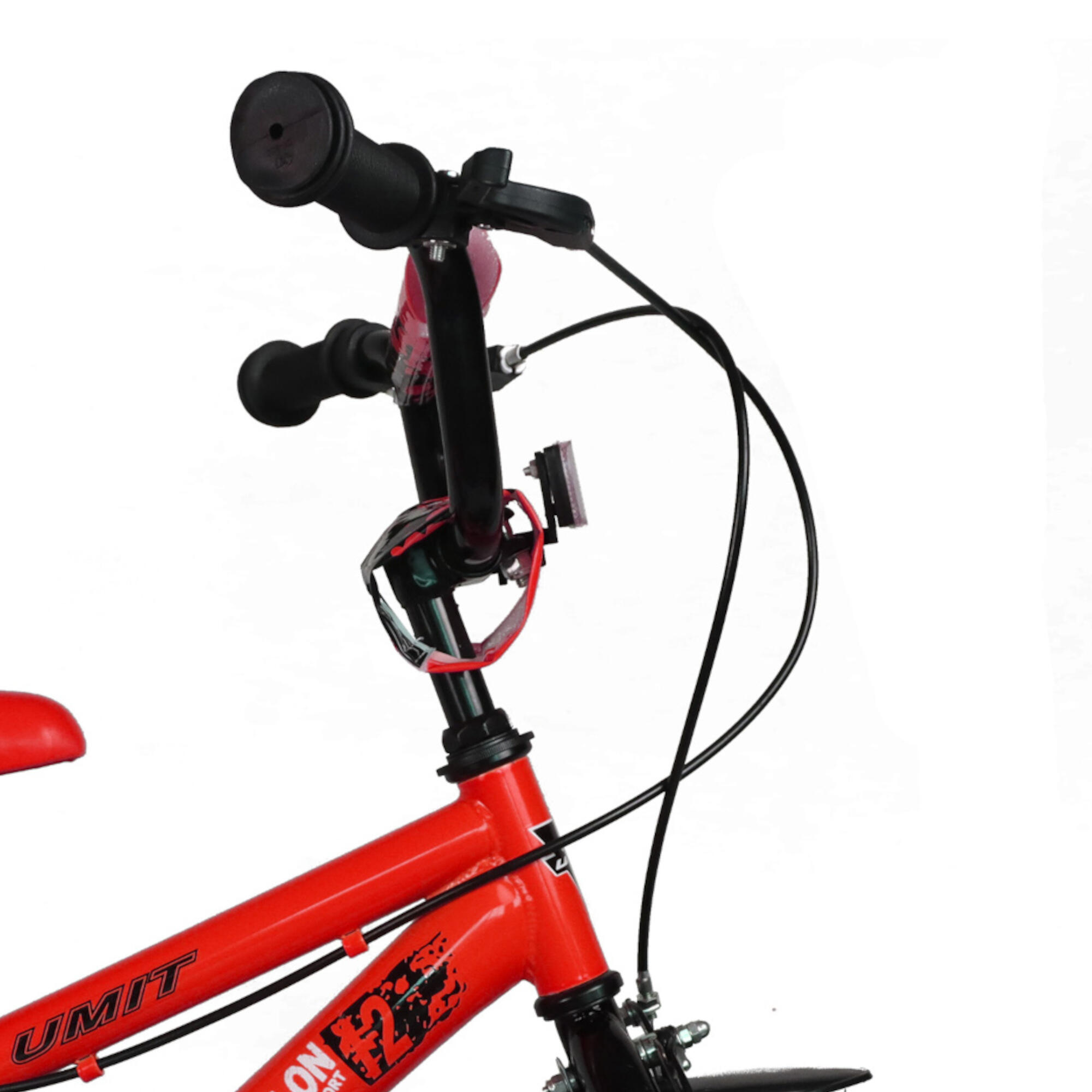 Bicicleta Infantil Umit 12" Roda Vermelha 3/4
