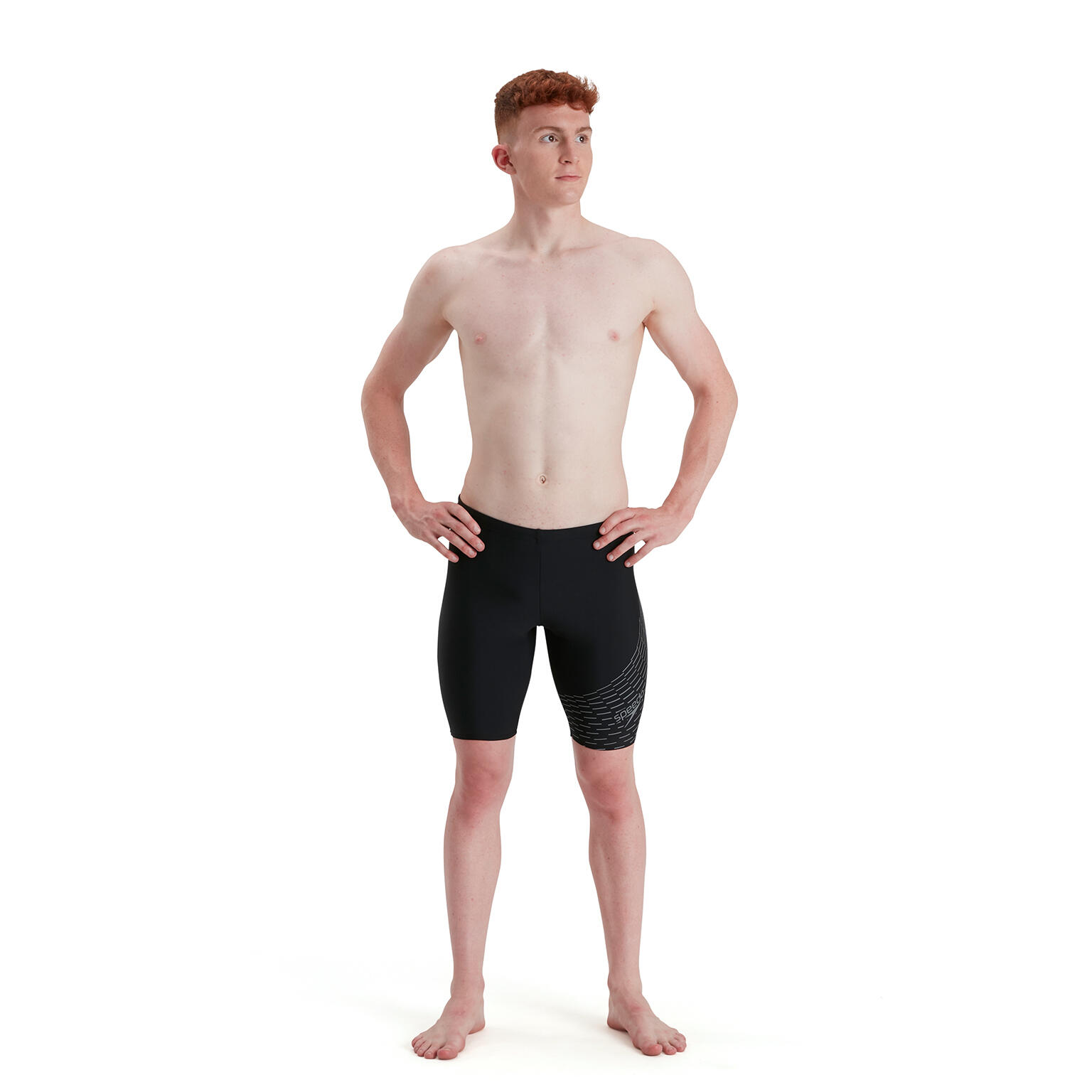 Medley Logo Adult Male Swimming Jammer 2/5