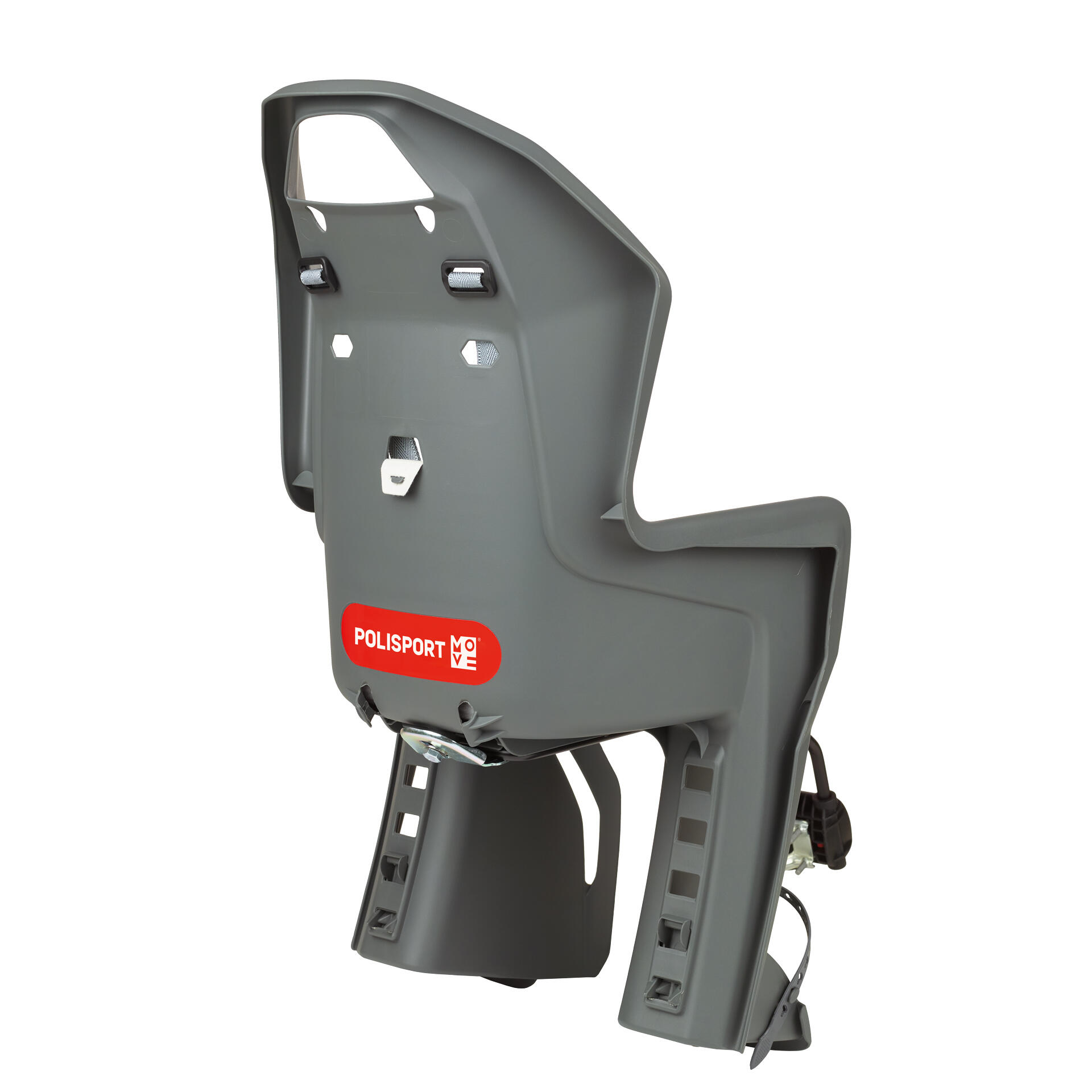 Silla Bicicleta Trasera Ninõ Cuadro Koolah Gris Oscuro 3/7