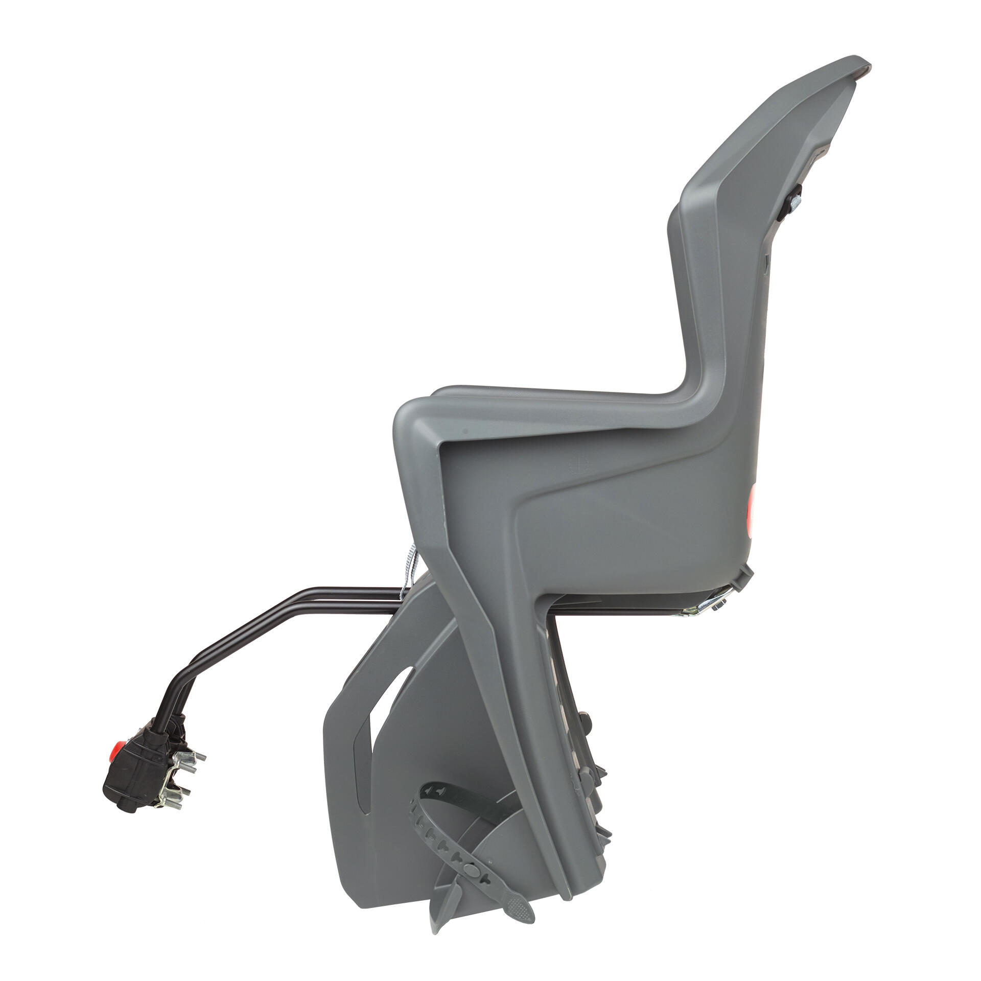 Silla Bicicleta Trasera Ninõ Cuadro Koolah Gris Oscuro 2/7