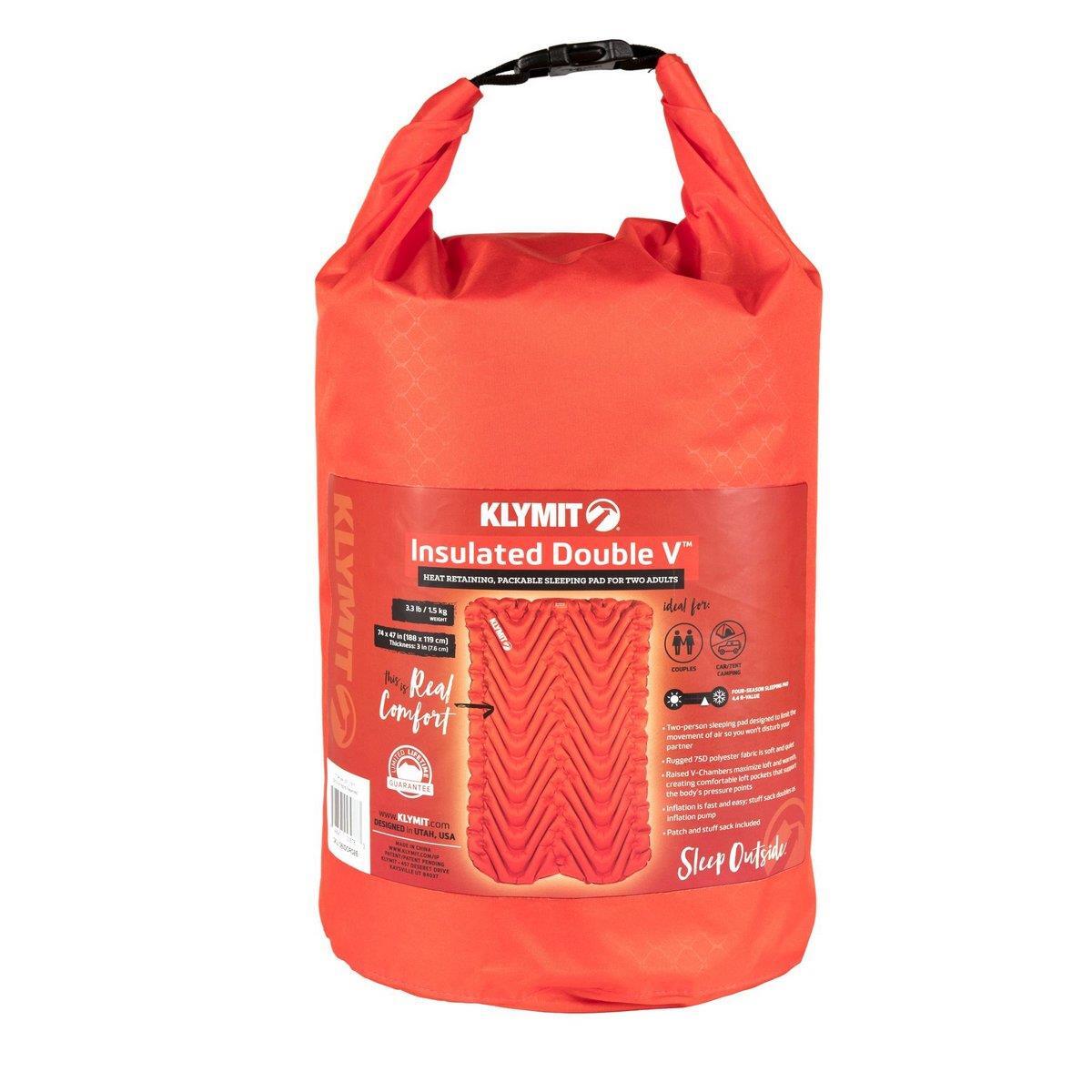 Luftmatratze aufblasbar - Insulated Double V Isomatte 3/7
