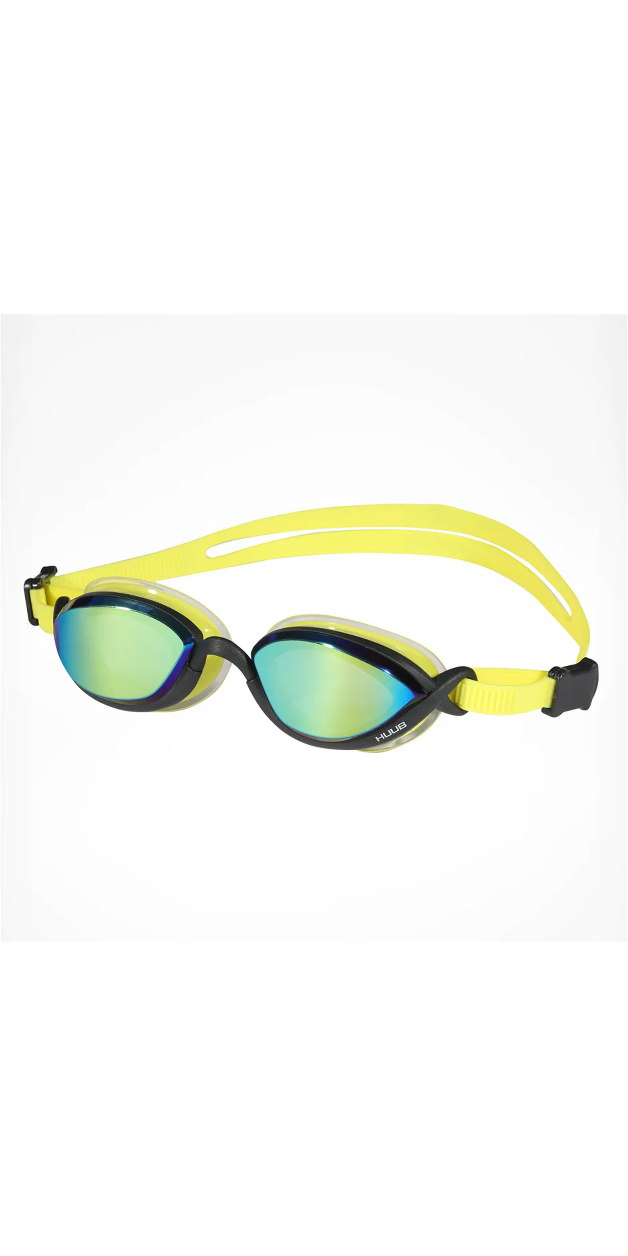HUUB Pinnacle Air Seal Goggles - Fluo Yellow/ Black 2/3