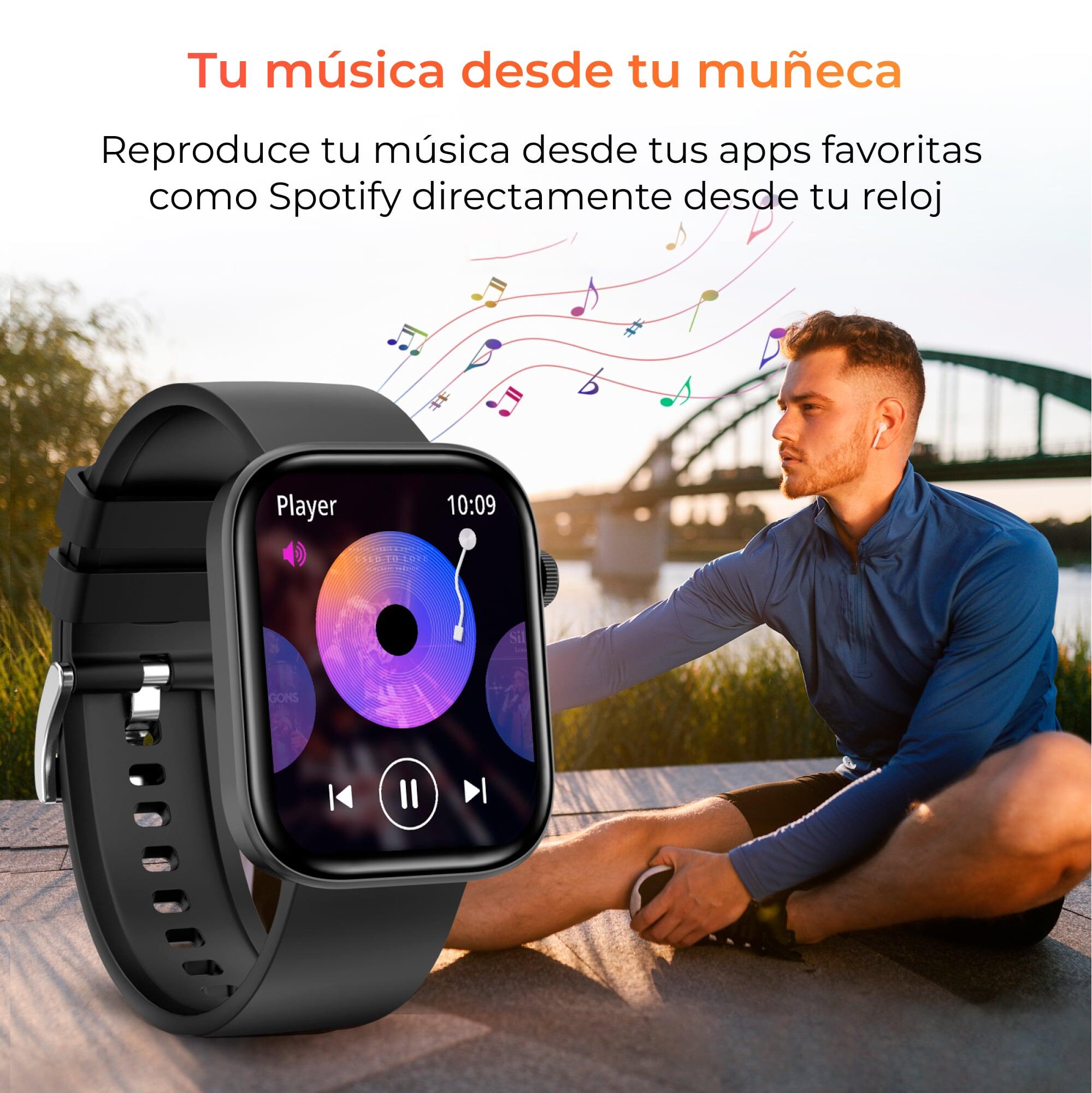 Smartwatch-autonomie 5 dagen, sport- en onderwatermodi 7/7