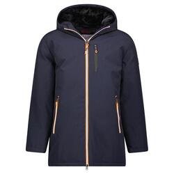 Koroshi Chaqueta cazadora fina de manga larga y capucha color Navy para  Hombre, de color NAVY