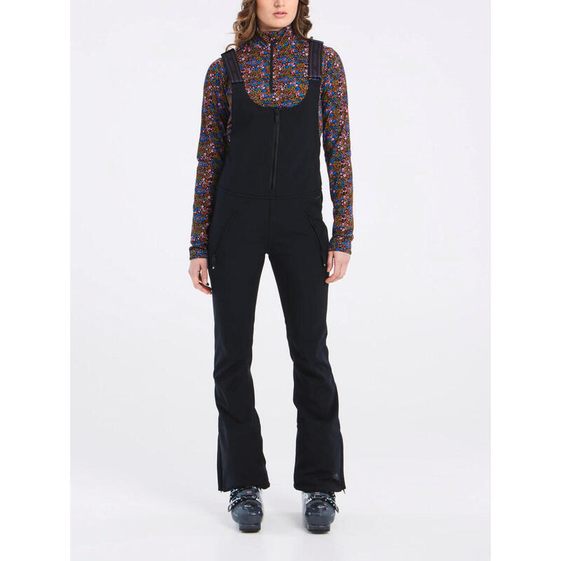 Womens Prtholymoly Salopette - Broek - 290 true black - dames - Pisteskiën