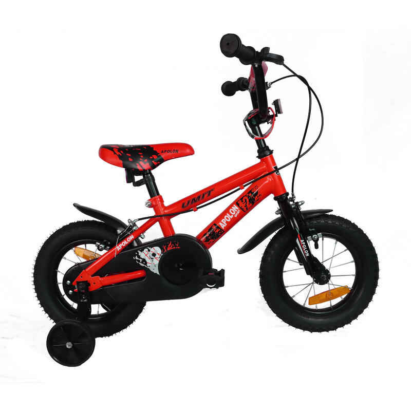 Bicicleta Montaña Niños Umit 14" Apolon Roja