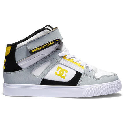 Baskets DC Shoes Pure High-Top EV, Blanc, Enfants