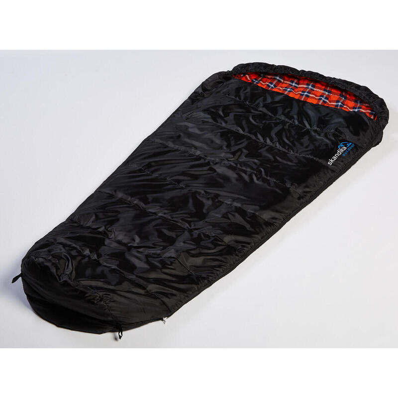 Sac de couchage Vegas Flanell - sarcophage XXL - Jusqu'à - 12°C - 220 x 110 cm