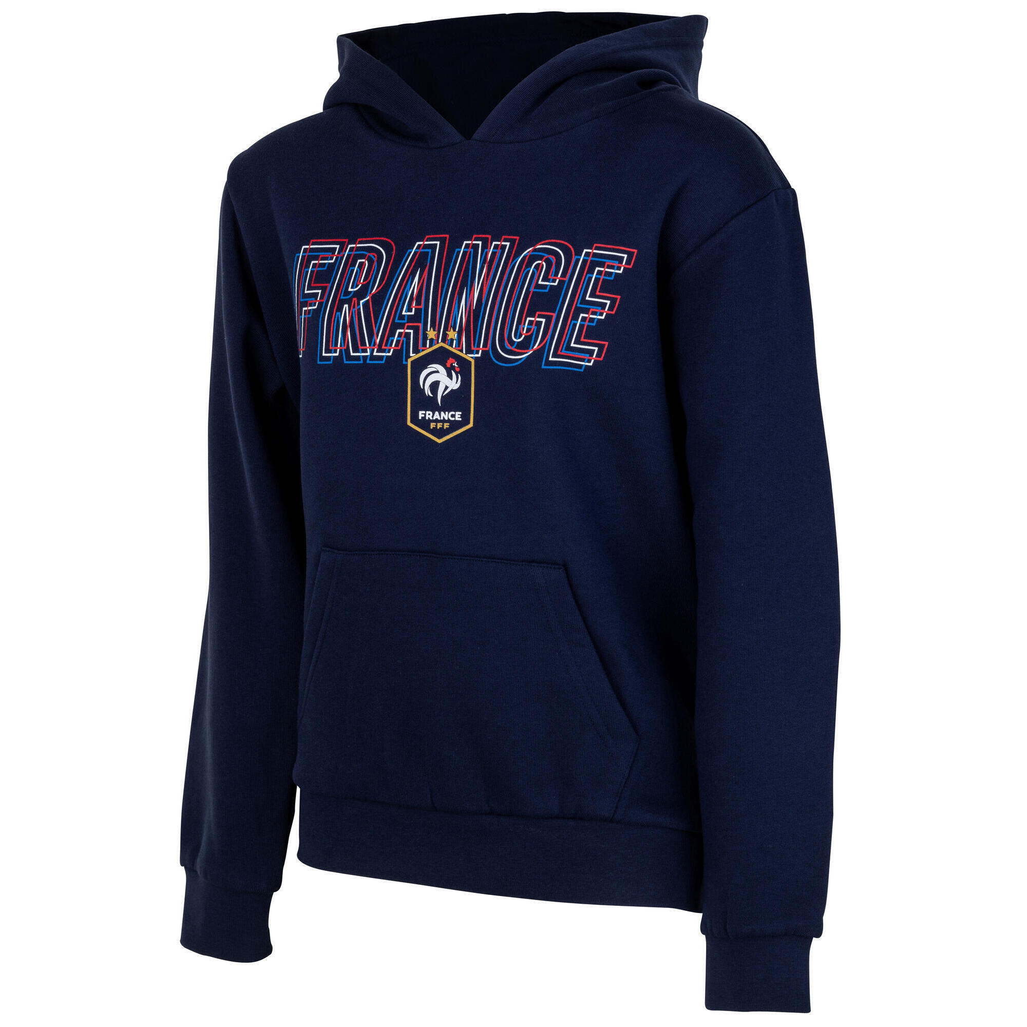 Fff - Sweat Capuche Fff - Collection Officielle Equipe De France De Football - Sweat-shirt - Bleu - 12 À 14 Ans - Decathlon