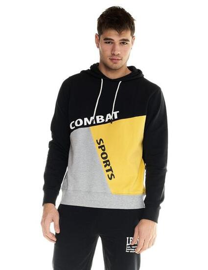 Felpa Leone uomo color block Active