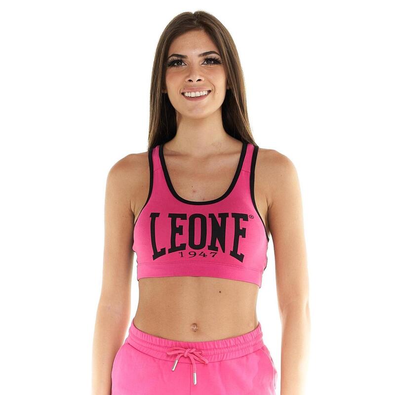 Croptop voor sportieve activiteiten voor dames Leone Basic