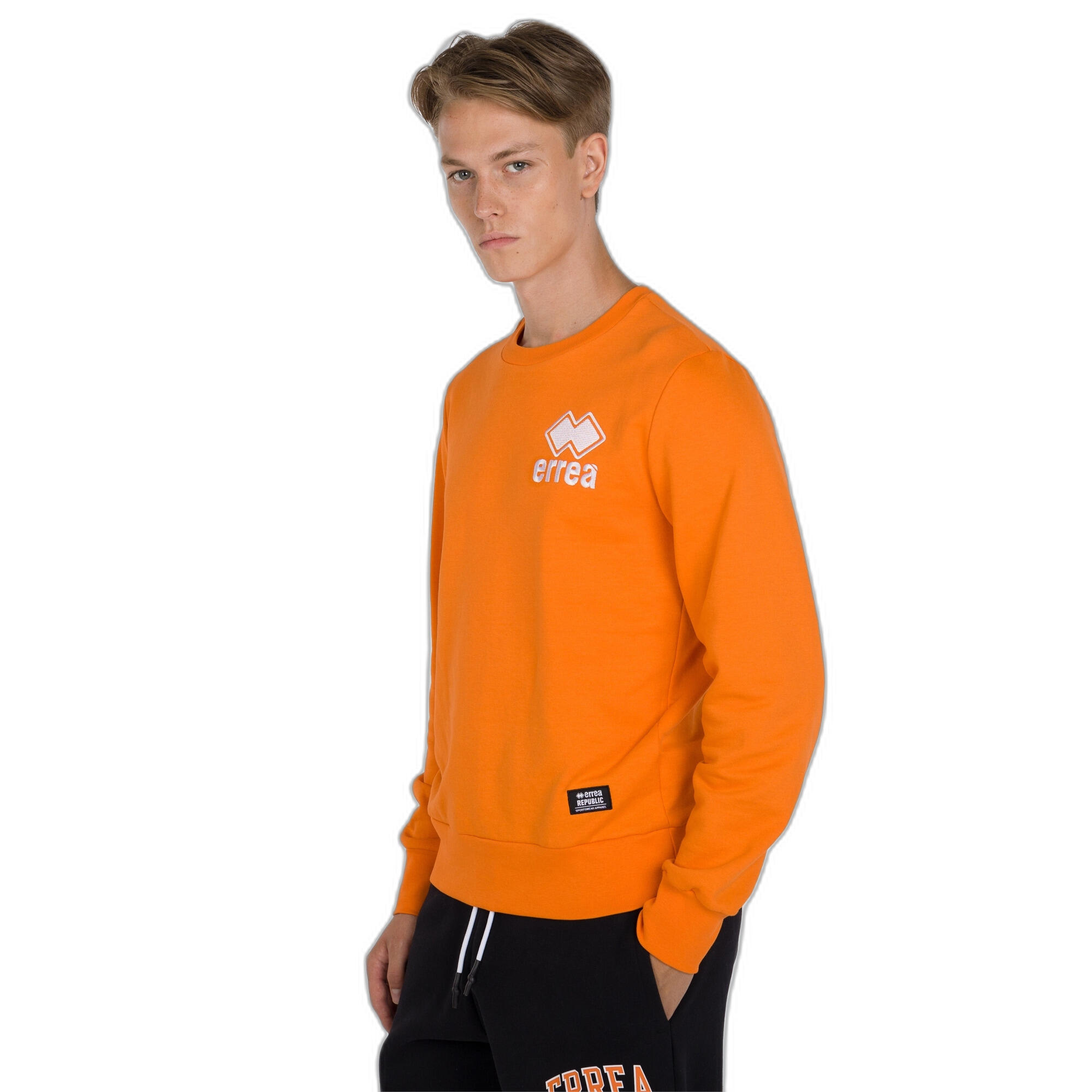 Sweatshirt bestickter Rundhalsausschnitt Errea Essential 28 4/5