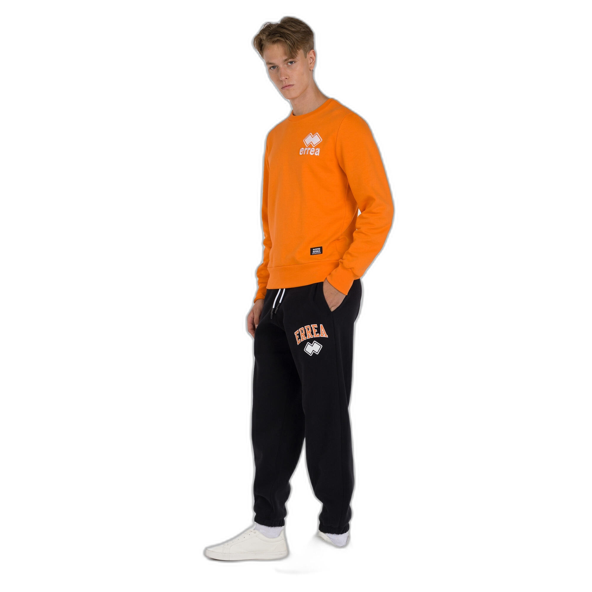 Sweatshirt bestickter Rundhalsausschnitt Errea Essential 28 3/5