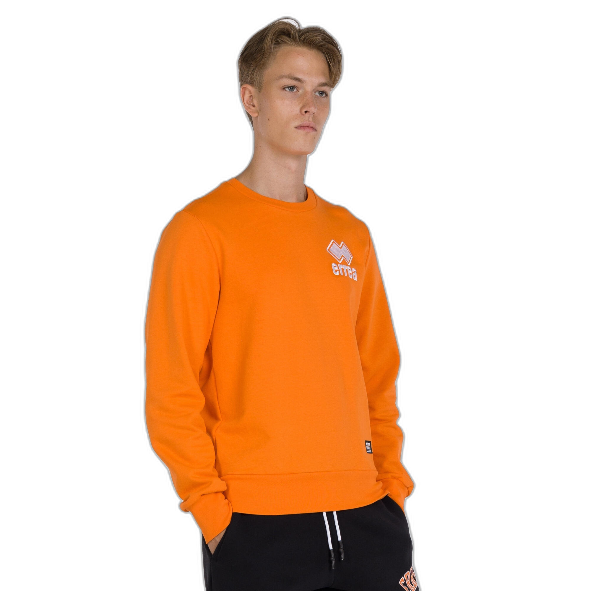 Sweatshirt bestickter Rundhalsausschnitt Errea Essential 28 2/5