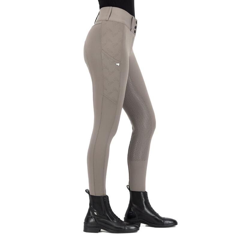 Pantaloni echitație Easy Rider Amaya cu grip complet pentru femei