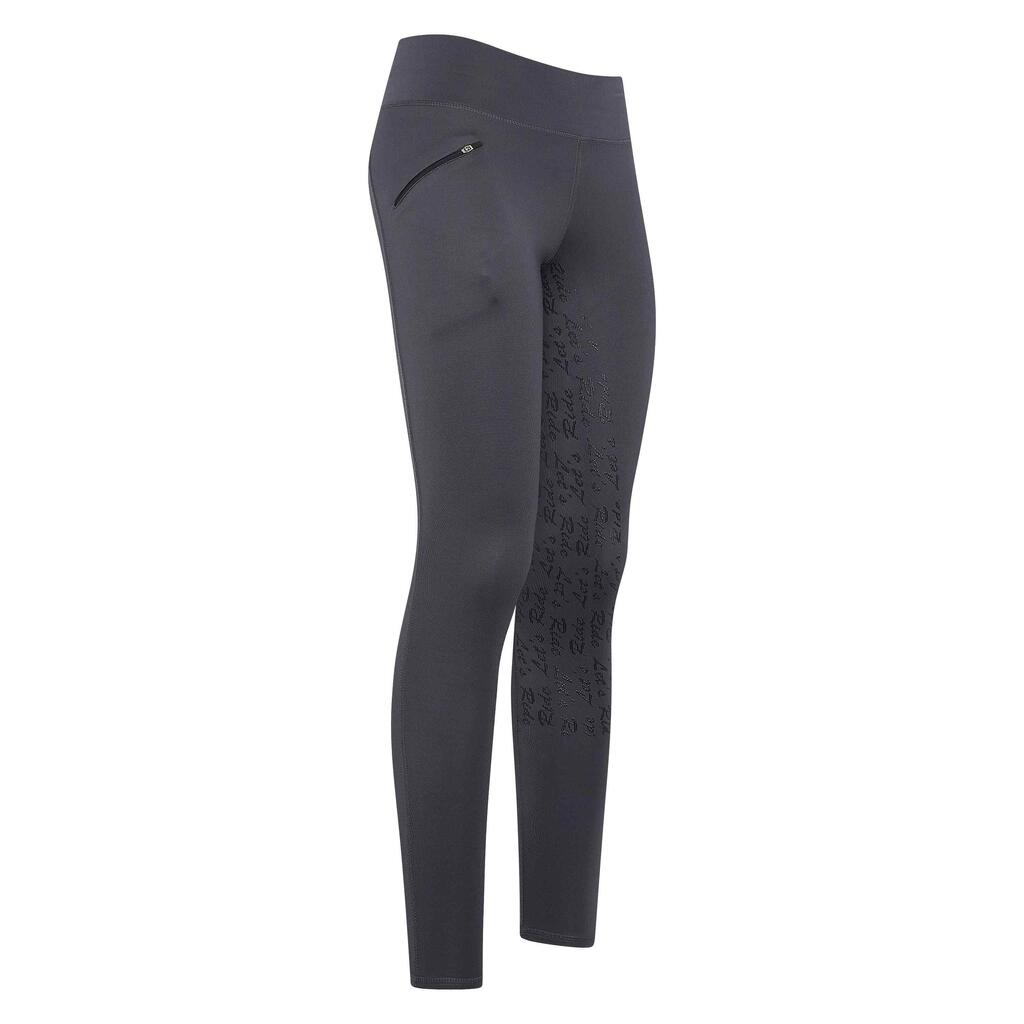 Girls' full grip riding leggings Easy Rider Dietse Winter