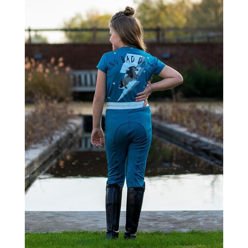 Maillot équitation fille QHP Thunderbolt