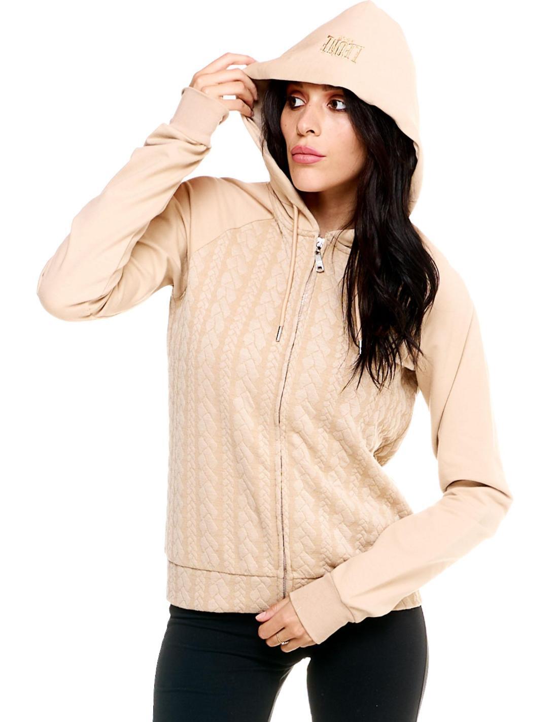 Sweat à capuche avec fermeture éclair intégrale femme Leone Greyss 5/6