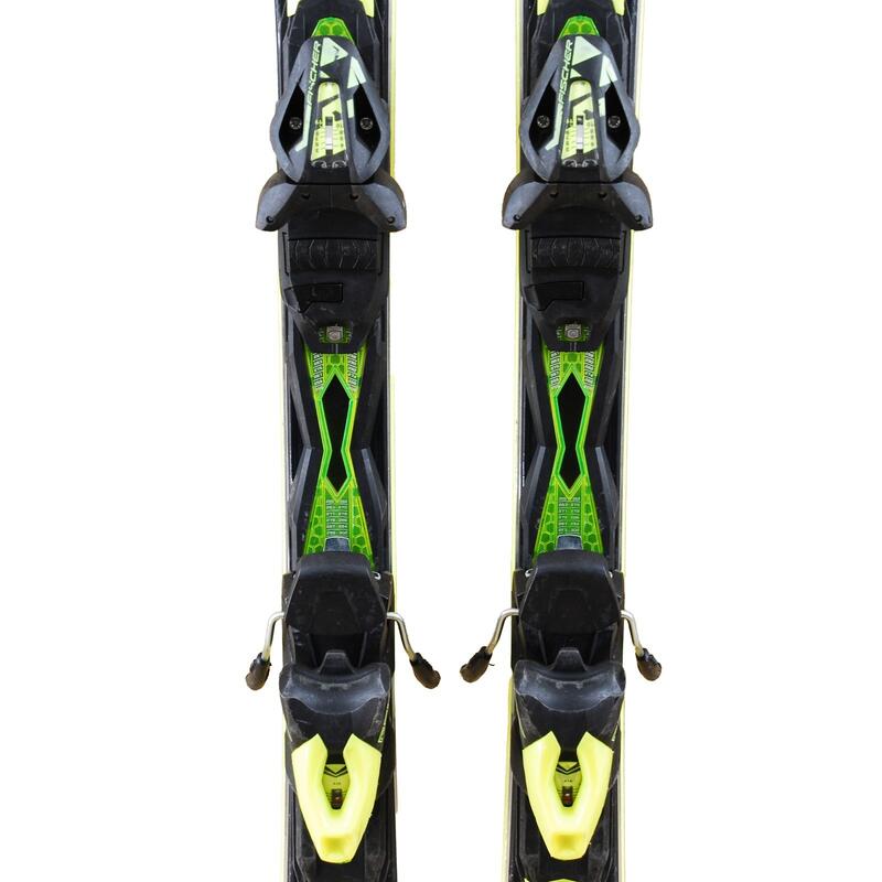 RECONDITIONNE - Ski Fischer Rc4 My Curv + Fixations - BON