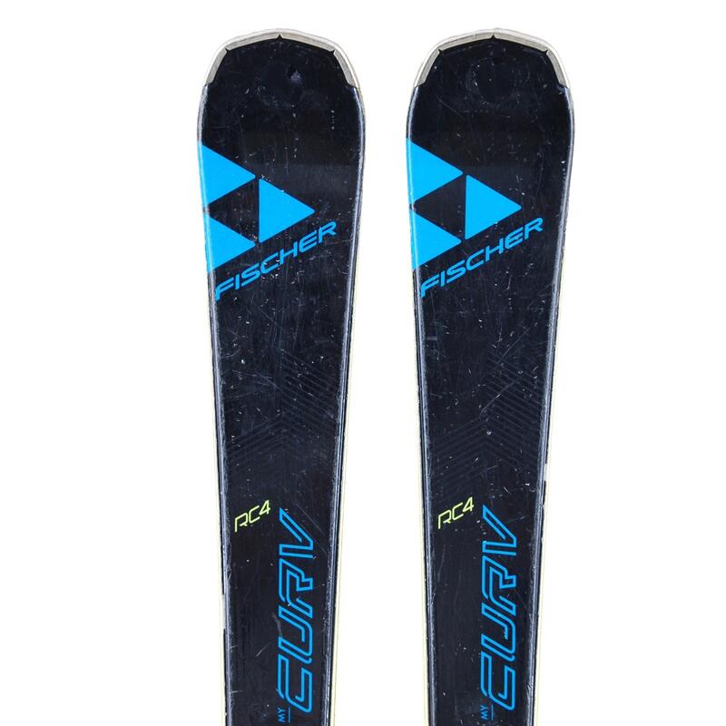 RECONDITIONNE - Ski Fischer Rc4 My Curv + Fixations - BON