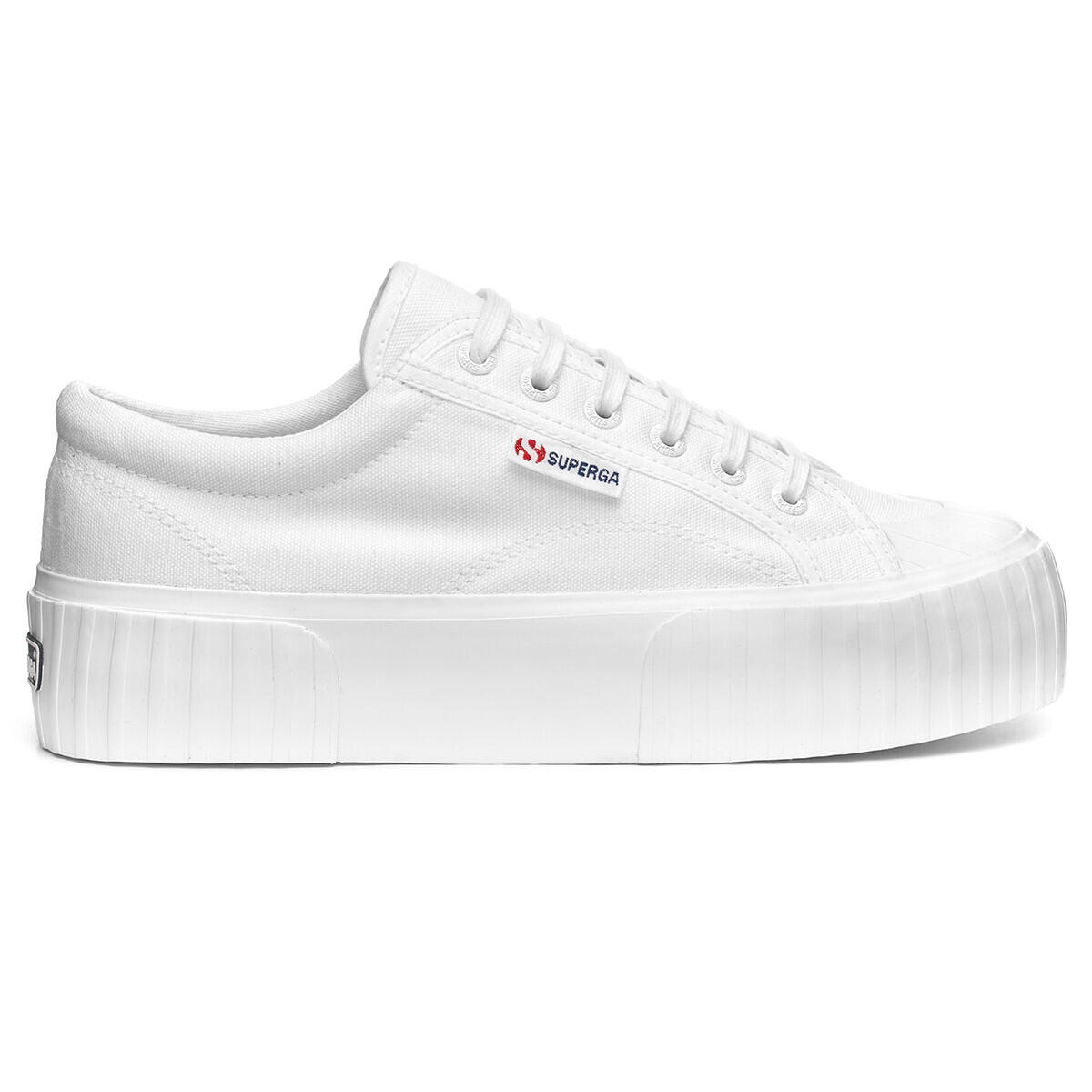 Scarpe da ginnastica da donna Superga 2631-Stripe Platform