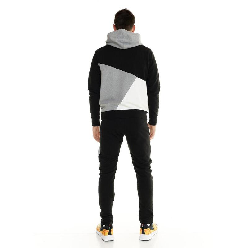 Sudadera de hombre color block Leone Winter Gold