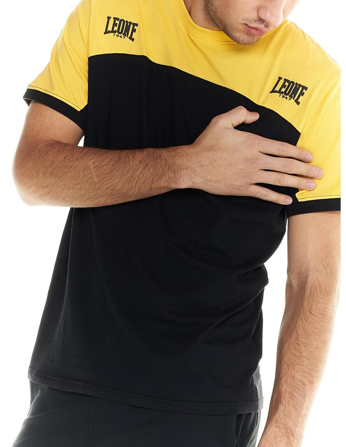 Camiseta de hombre color block de manga corta Leone Active 5/6
