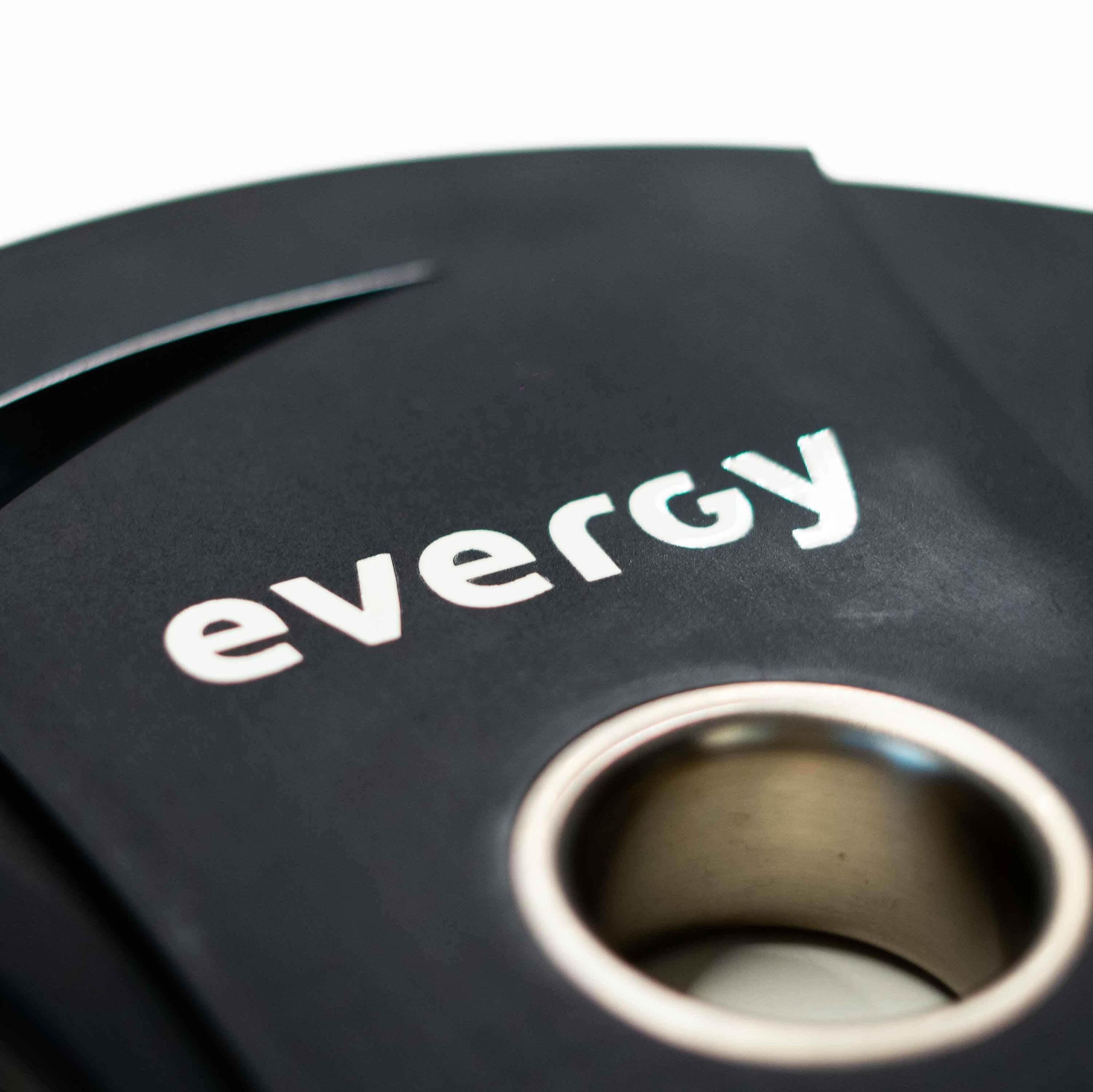 Disco olímpico élite pu evergy 1,25kg musculación 2/3