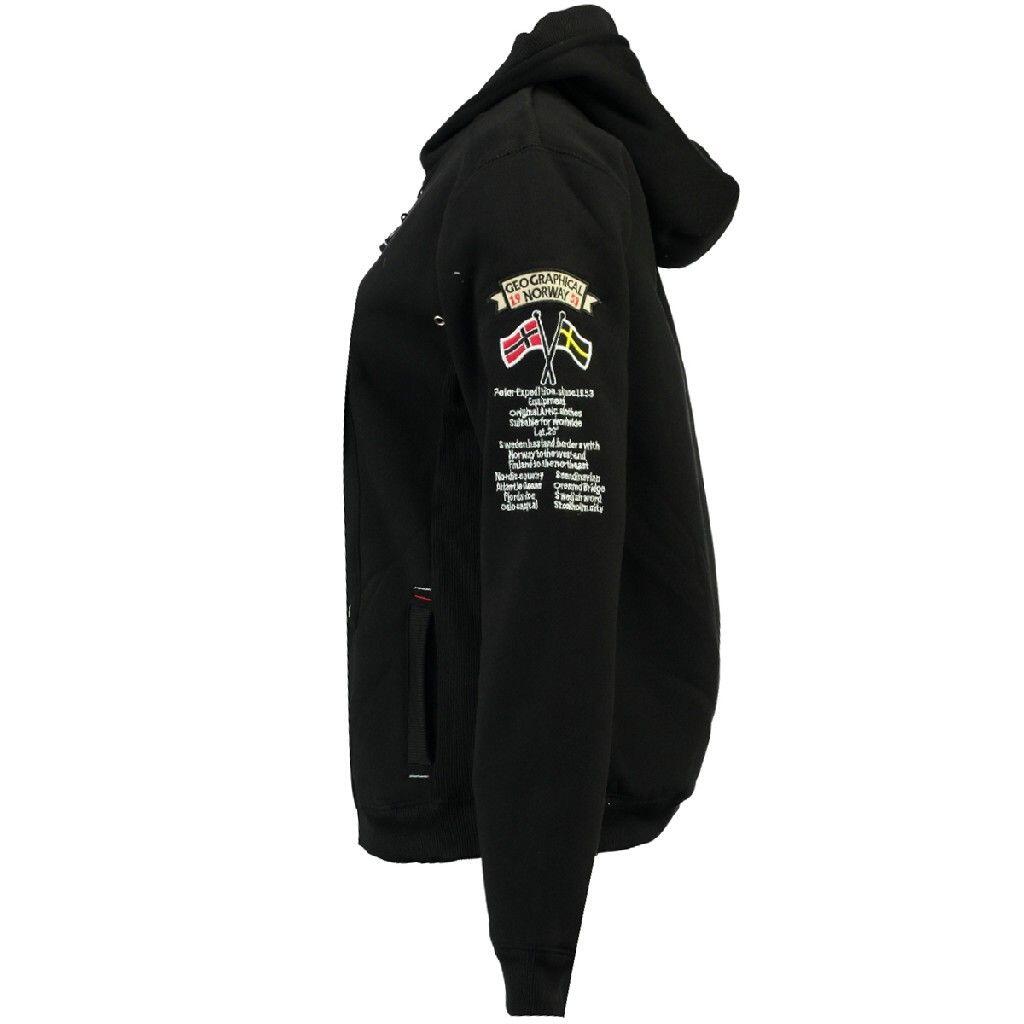 Sudadera de hombre Geographical Norway Gymclass negro 3/3